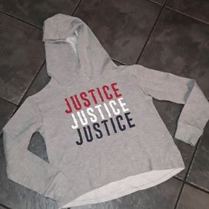 Justice Red White blue active wear American